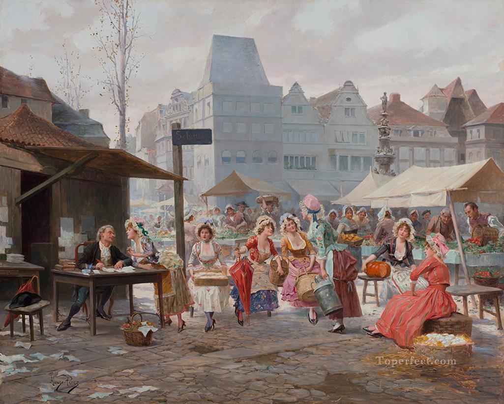 9-waiting-for-the-clerk-Spain-Bourbon-Dynasty-Mariano-Alonso-Perez