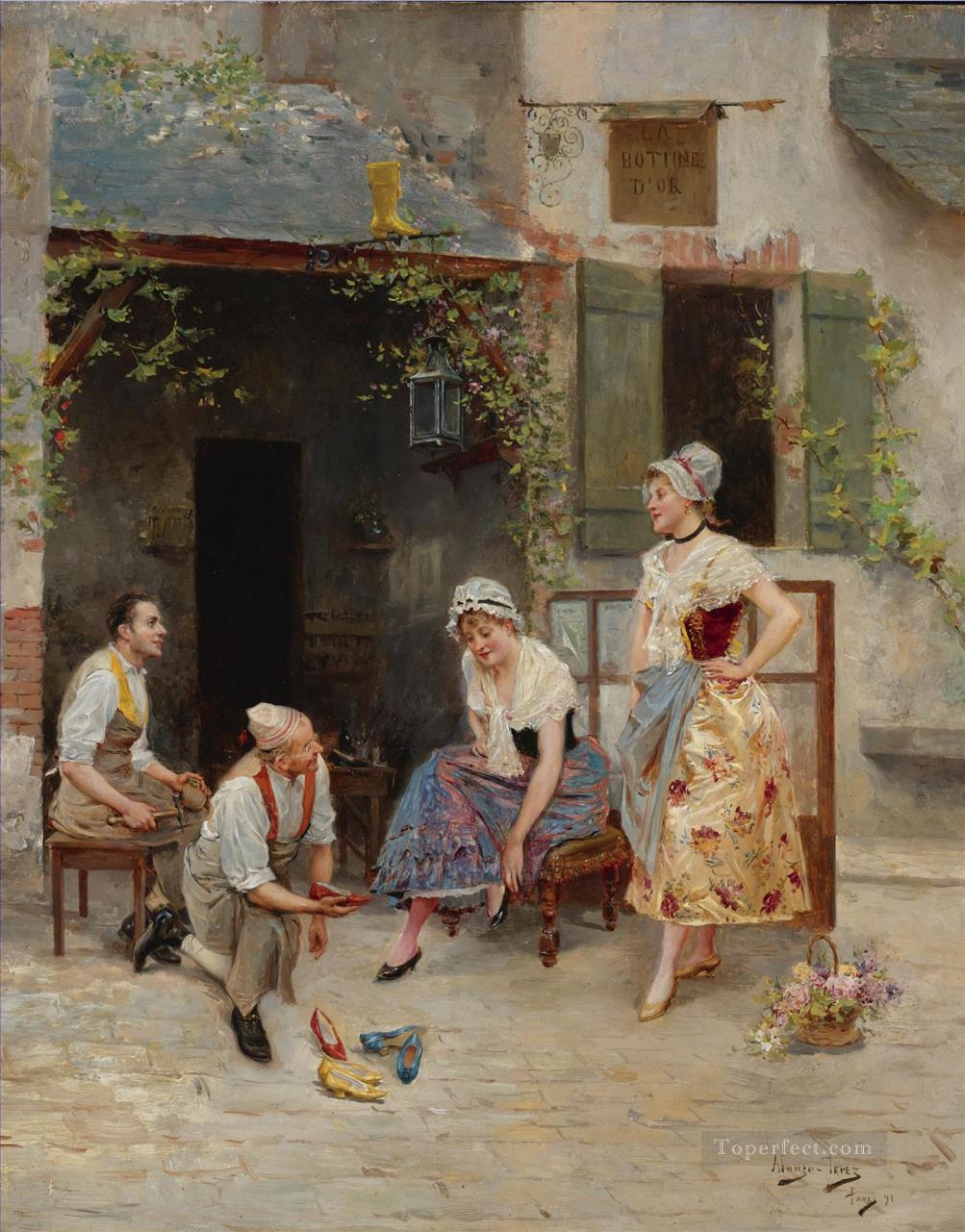 6-LA-BOTTINE-DOR-Spain-Bourbon-Dynasty-Mariano-Alonso-Perez