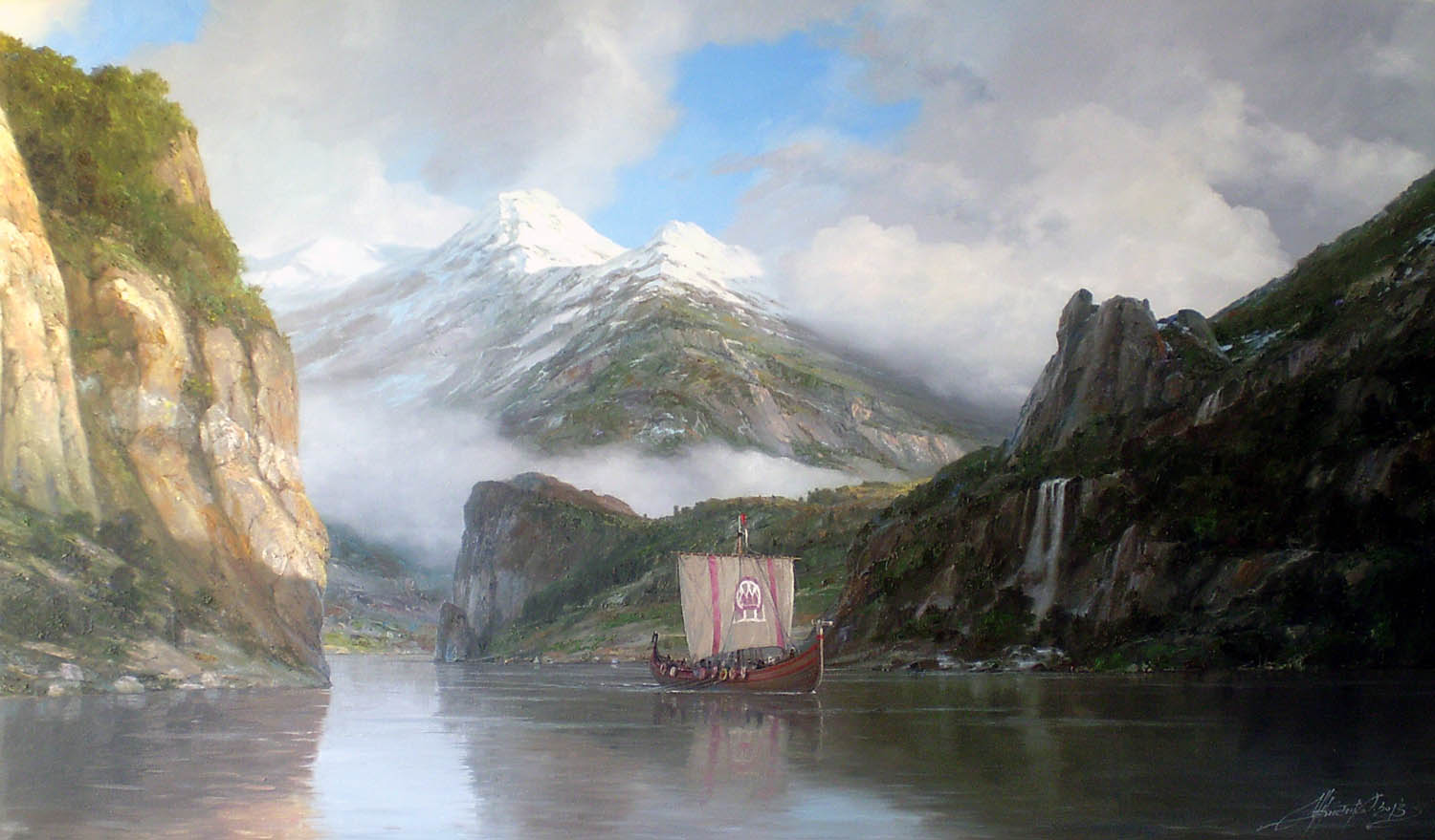 Chernenko-009-drakkar_viking_mountains_fjord-b