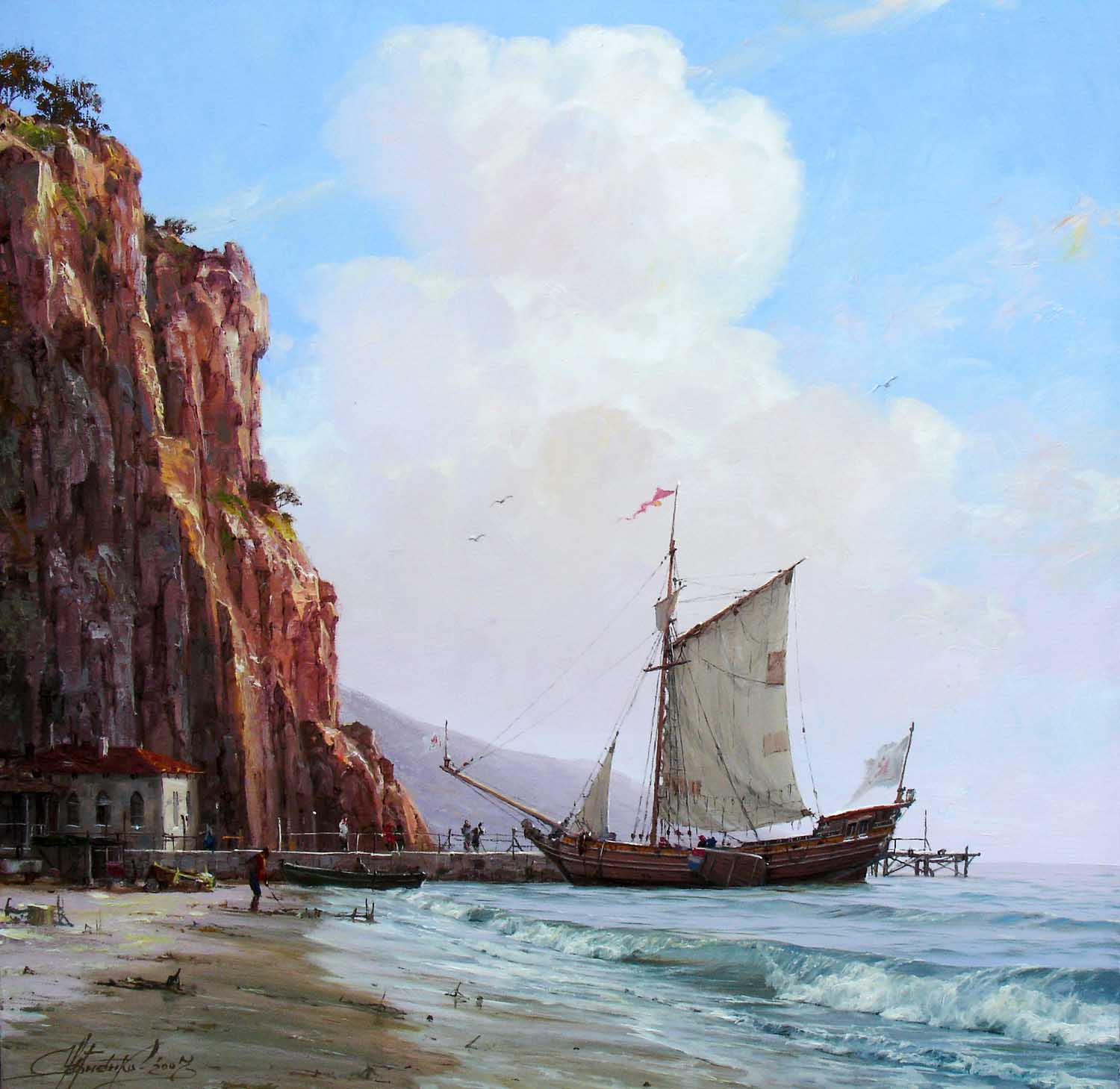 Chernenko-057-rock_pier_sea_ship-b