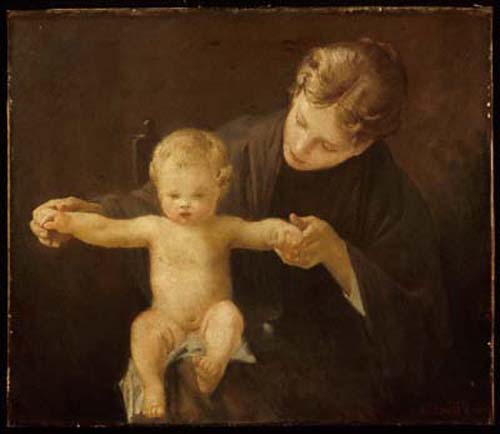 Peel Paul Mother and Child 1888