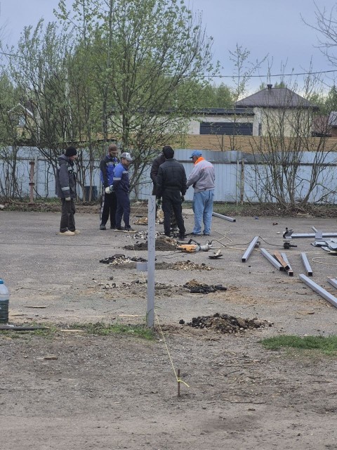 Разбор детской площадки