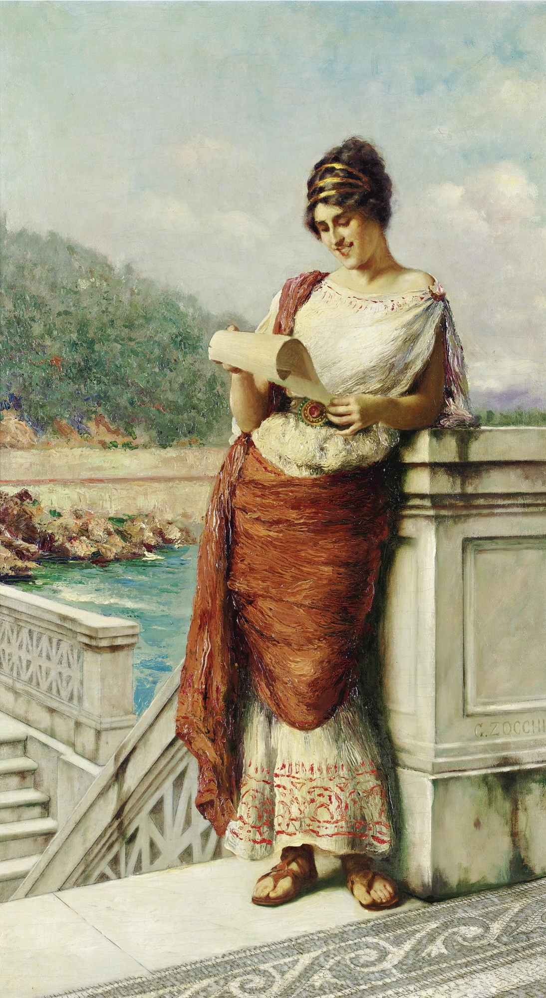 Guglielmo ZOCCHI (1874-1920)-Catherine La Rose (13)
