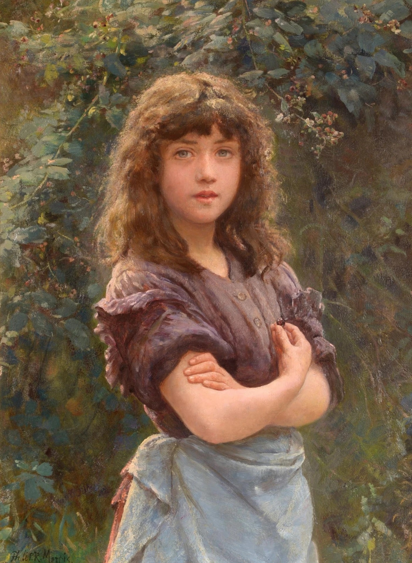 Philip Richard MORRIS (British, 1836-1902)-Catherine La Rose (1)