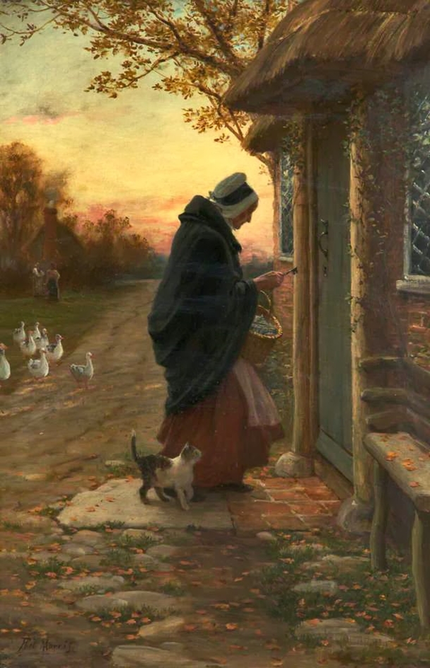 Philip Richard MORRIS (British, 1836-1902)-Catherine La Rose (16)