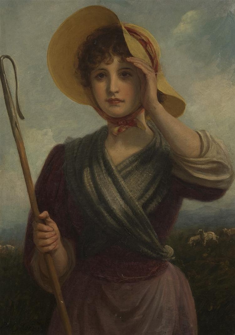 Philip Richard MORRIS (British, 1836-1902)-Catherine La Rose (13)