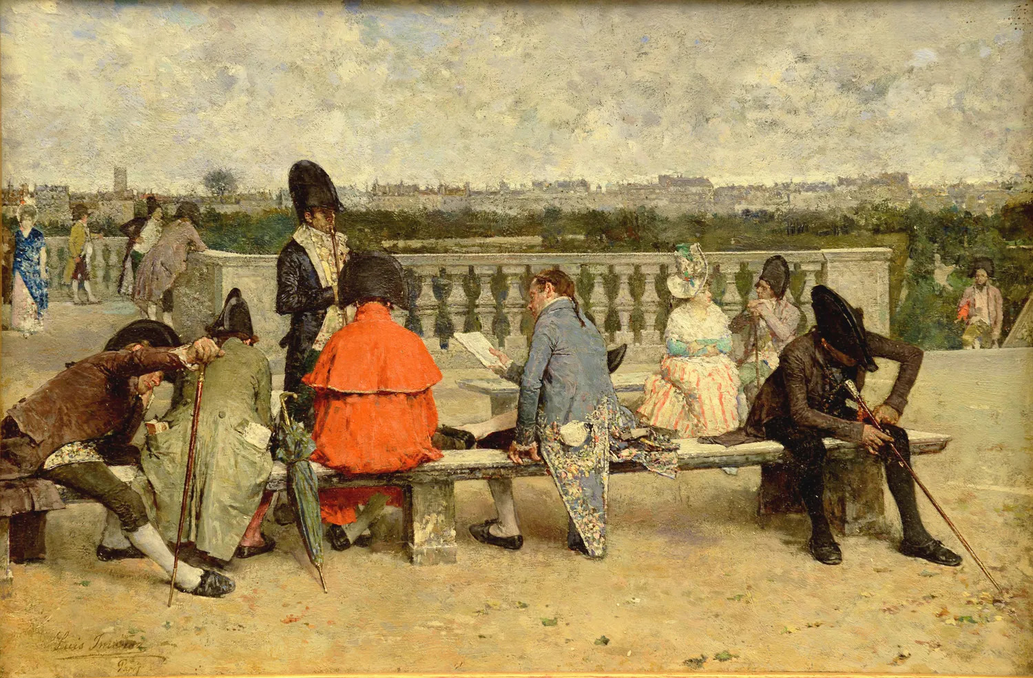 Luis-Jimenez-Aranda-Figure-Sulla-Esplanade-A-Parigi