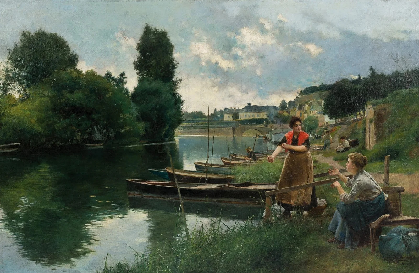 Luis-Jimenez-Aranda-Les-Blanchisseuses-à-Pontoise-quai-du-Pothuis