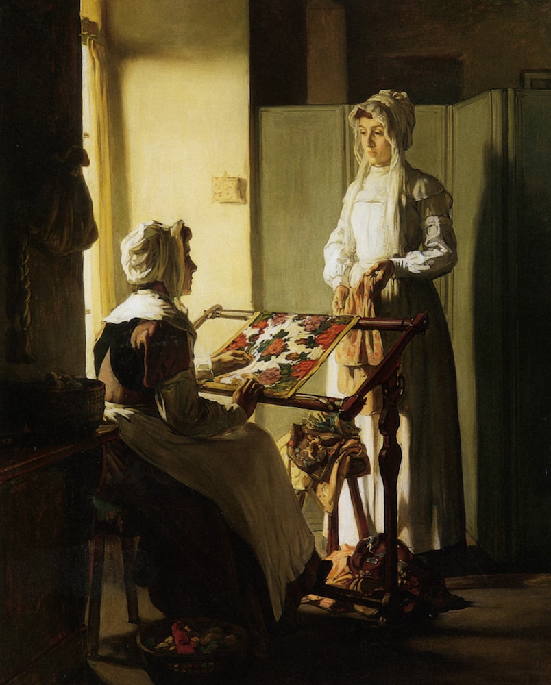 Bail_Joseph_Early_Morning_Conversation_Oil_on_Canvas-huge (1)