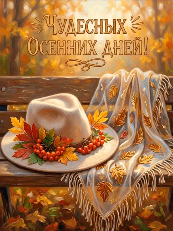 ЧУДЕСНЫХ ОСЕННИХ ВЫХОДНЫХ!