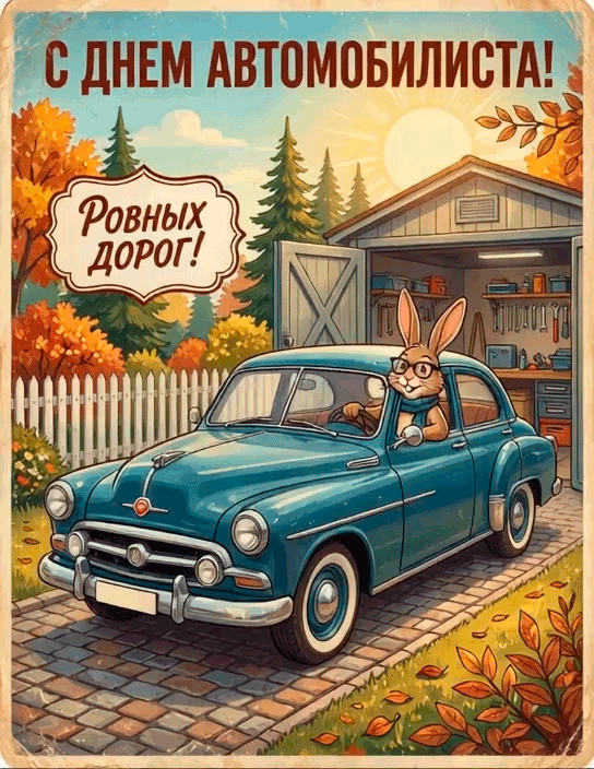 С ДНЕМ АВТОМОБИЛИСТА!