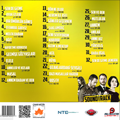 Sende Gitme - Dizi Muzikleri (2012) -B