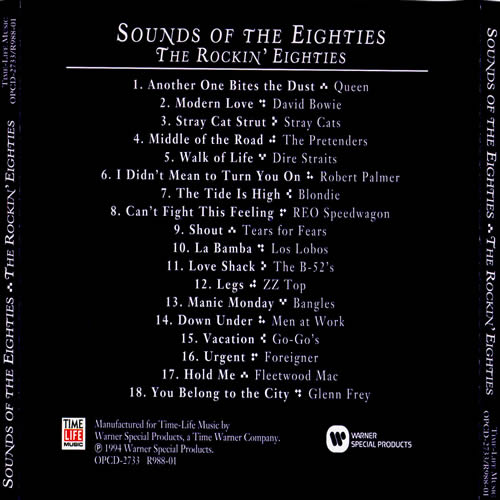 Time Life - Sounds of the Eighties - The Rockin 80s b