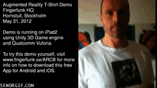 гифки-augmented-reality-футболка-чужой-344087