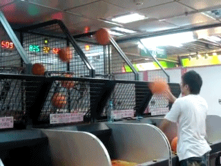 Arcade Basketball Jedi Master Video   KillSomeTime