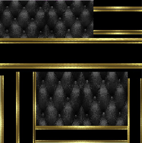 кож черный диван