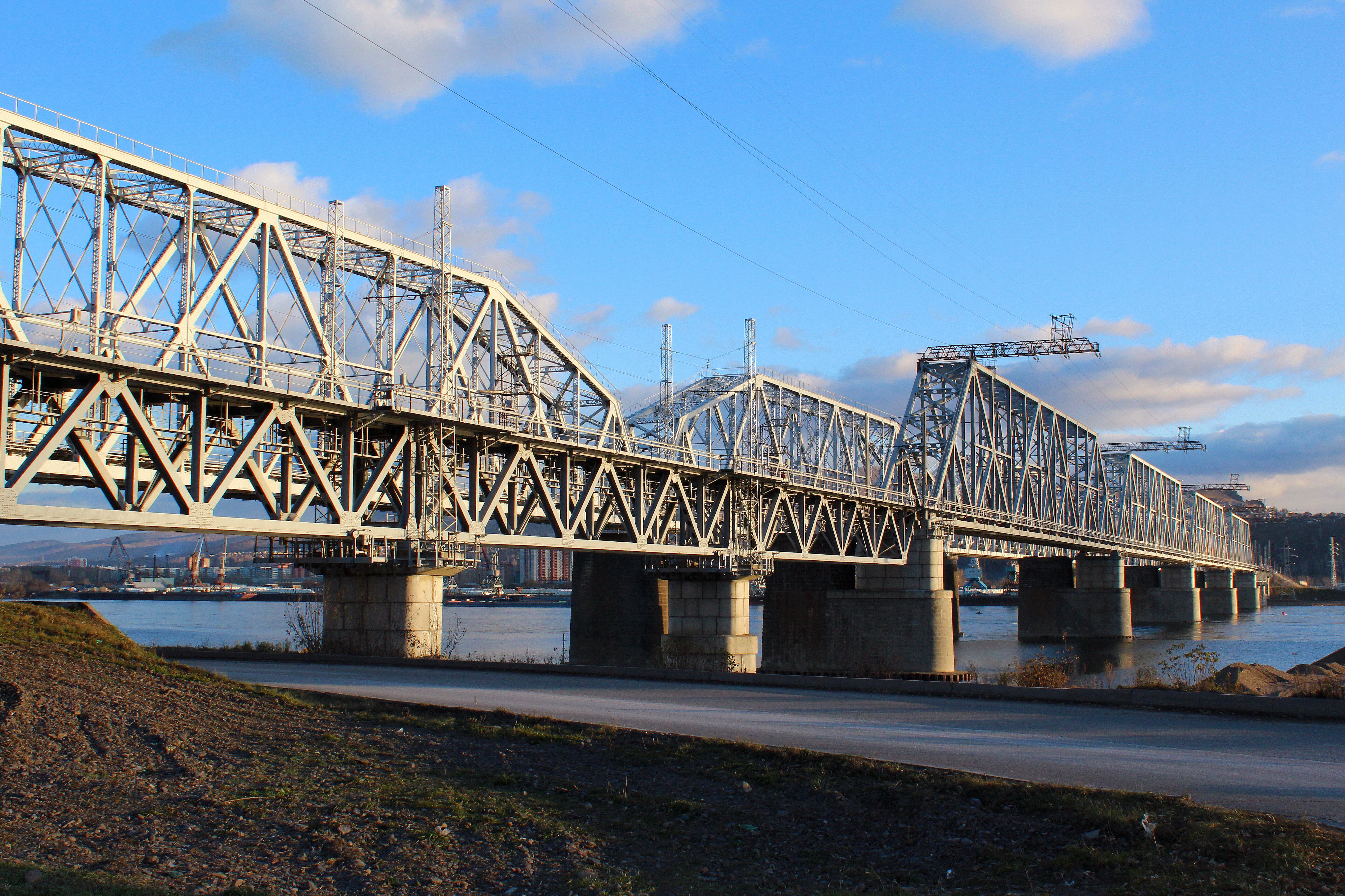 Коркинский мост Красноярск