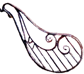 кованные поручни