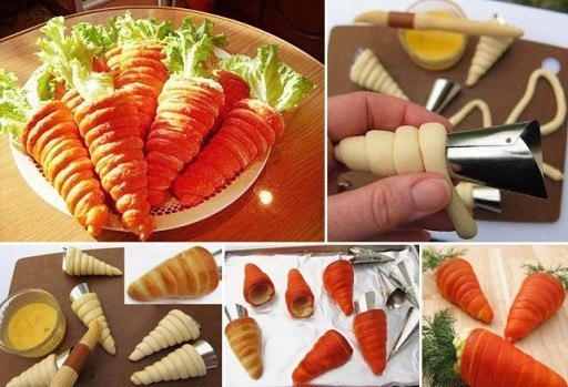 Булочки морковки