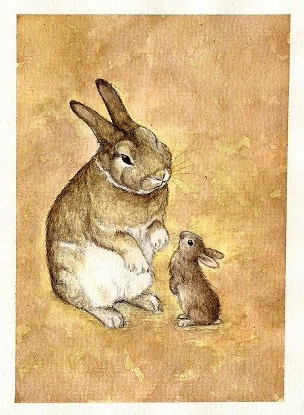 big_bunny_and_small_bunny_by_moussee-d3f39h9