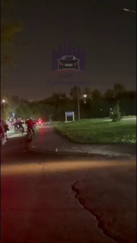 Мотобат вышел на охоту.
