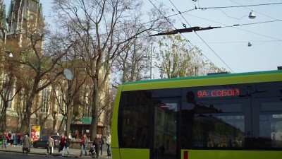 Львовский трамвай.(Местного производства. :)  )