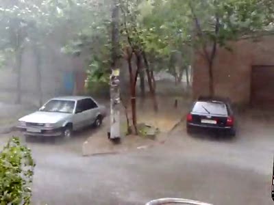 Дождь в Одессе 09.07.2010