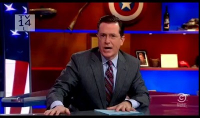 Бешеные пёзды в передаче "The Colbert Report"