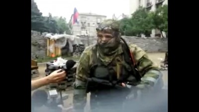 Донецк интервью с бойцом батальона восток (1часть) 29 05 2014