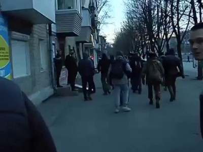 Днепропетровск - арест за гвардейскую ленточку