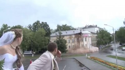 Обрушение дома в Костроме