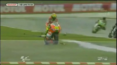 Смертельная авария на MotoGP