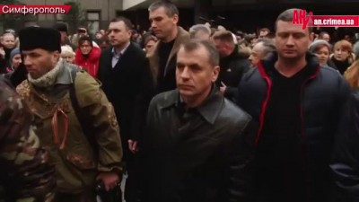 Митинг под ВР Крыма, Константинов
