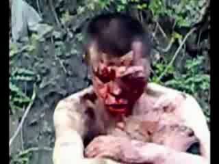 Пацык с жестоко разбитым лицом