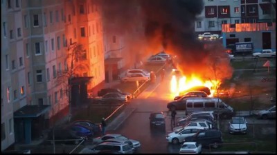 Пожар и взрывы на Чапаева