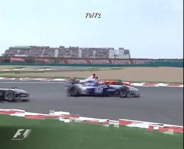 F1 France 2002: Schumacher vs. Montoya vs. Raikkonen