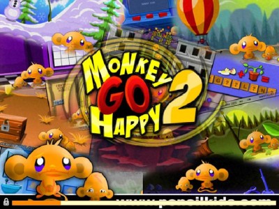 Прохождение Monkey go Happy 2