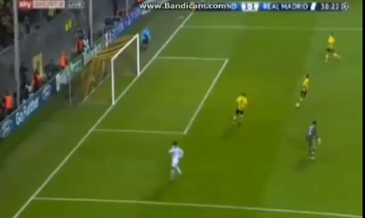 Borussia Dortmund vs Real Madrid 1:1 goal Cristiano Ronaldo 38'