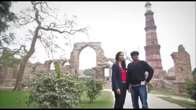 Man Filmed Flying over India