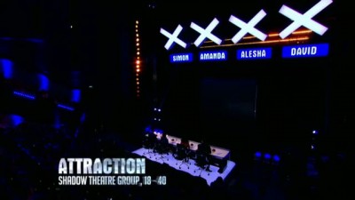 Attraction perform their stunning shadow act - Week 1 - Auditions | Britain's Got Talent 2013