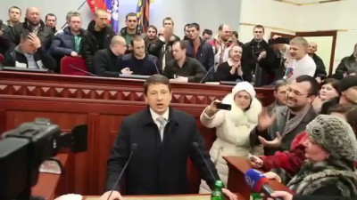 Начальник МВД Донецкой области - Я с донбасским народом