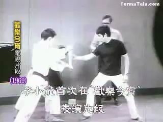 Брюс Ли (Bruce Lee) - легендарный удар