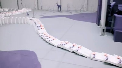 FedEx Dominoes