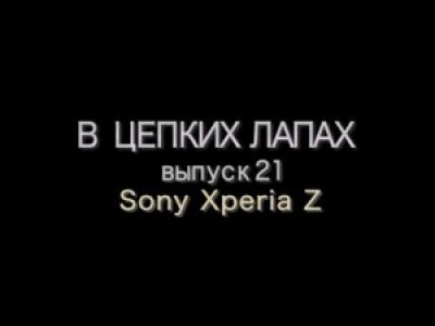 В цепких лапах 21: Sony Xperia Z (1/2)