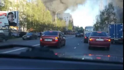 Взрыв зоомагазина в Архангельске (видео не мое)