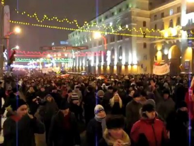 Выборы в Беларуси акция протеста