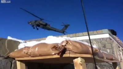 Падение вертолета Apache в Афганистане