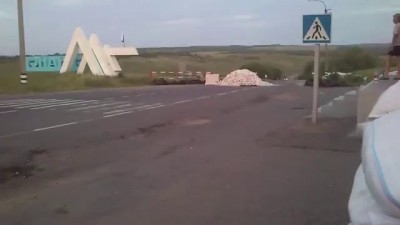 Лисичанск. Свободное передвижение сепаратистов 23.05.2014