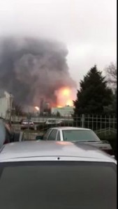 Очередной взрыв с пожаром на заводе ООО "Ставролен"