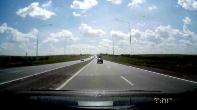 Авария на трассе Караганда - Темиртау